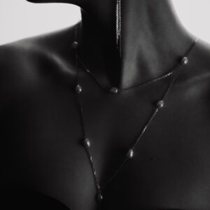 luna lariat necklace gold